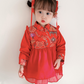 Aurora | Girl Winter Red Dress (KidWinFish01) - Veooy