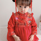 Aurora | Girl Winter Red Dress (KidWinFish01) - Veooy