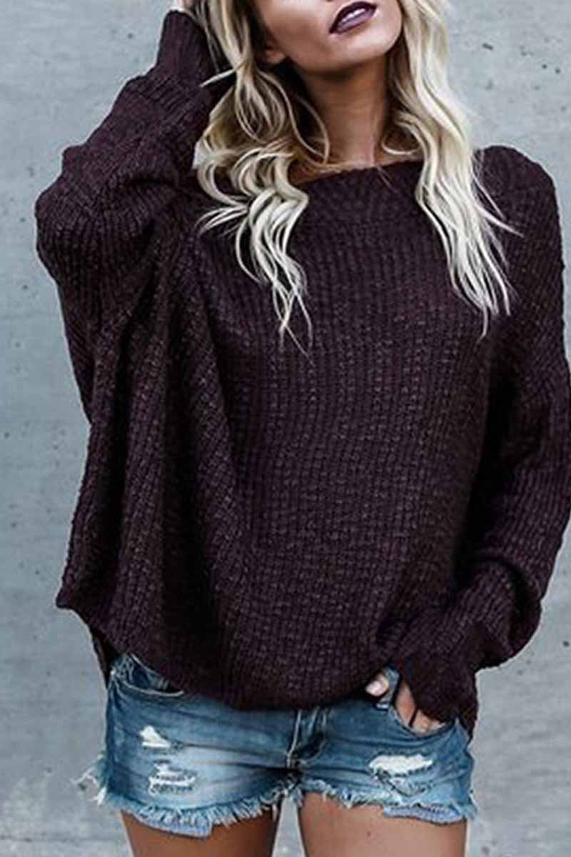 Off Shoulder Loose Style Sweater 💖