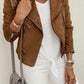 Loose Solid Jacket （2 Colors）