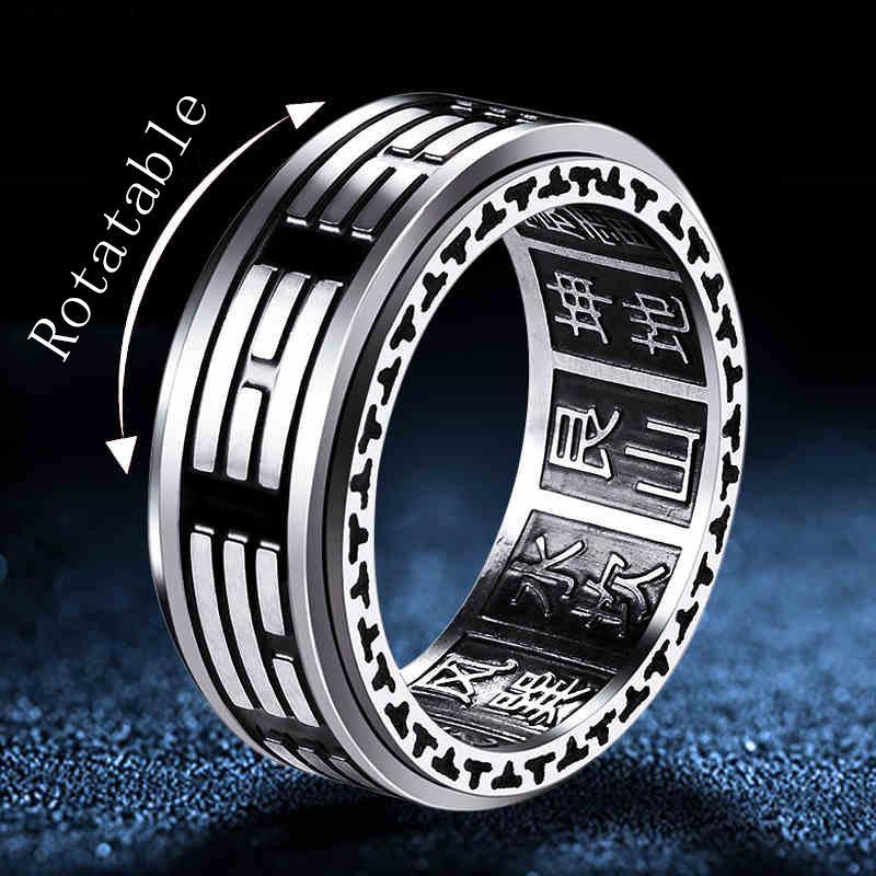 Eight Trigrams Spinner Ring - Veooy