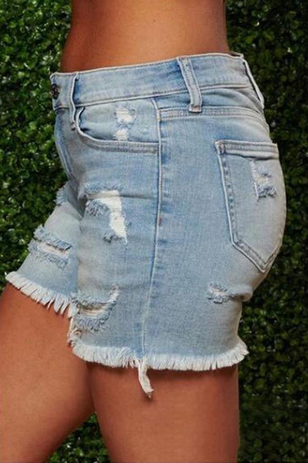 On-trend Ripped Sexy Denim Shorts(3 colors) 💖