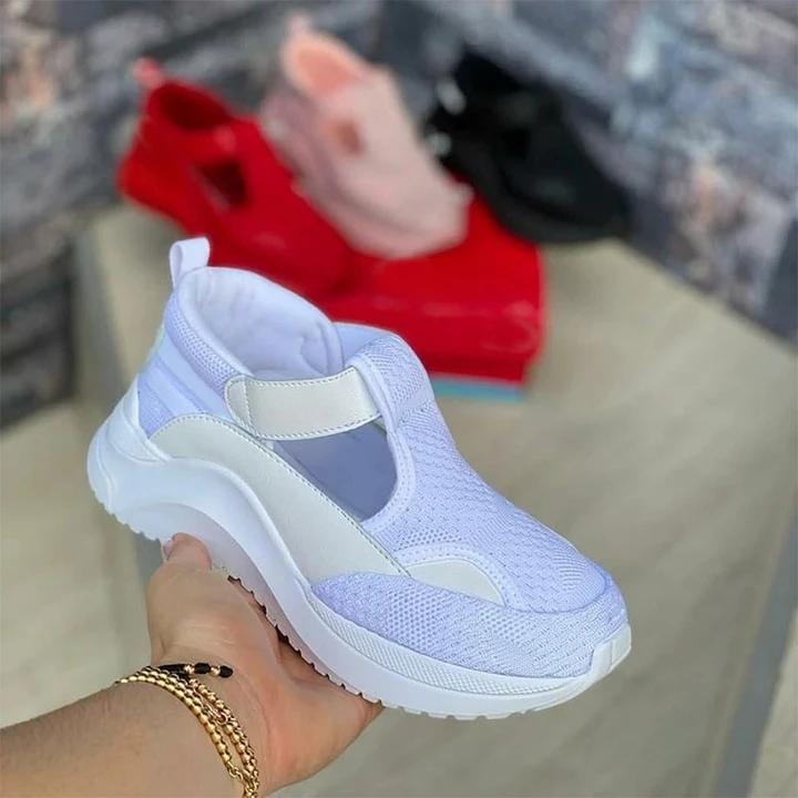 Women Daily Breathable Comfy Sole Sneakers *