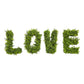 “LOVE” Boxwood Artificial Wall Decoration (Indoor/Outdoor)