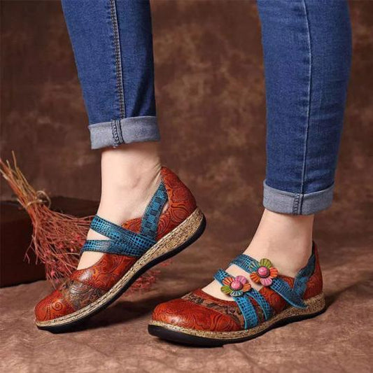 Bohemian Round Toe Casual Date Sandals * - Veooy