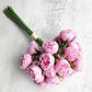 1 Bouquet Of Fake Roses, Artificial Flowers For Home Decoration, Hand Bouquets For Wedding Decoration