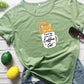 Women's T-shirt Cat Print Round Neck Tops 100% Cotton Basic Basic Top White Yellow Wine