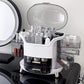1pc Cosmetic Storage Box, Multifunctional Dustproof Makeup Box, Clear Make Up Case