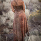 Women's Vintage Lace Split Dress