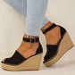 Women Espadrilles Daily Nubuck Sandals Creepers Wedges .*
