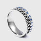 Runic Chain Spinner Ring