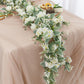 1pc Artificial Rose Flower Garland, Greenery Garland For Wedding Decor (Baby Pink Roses)