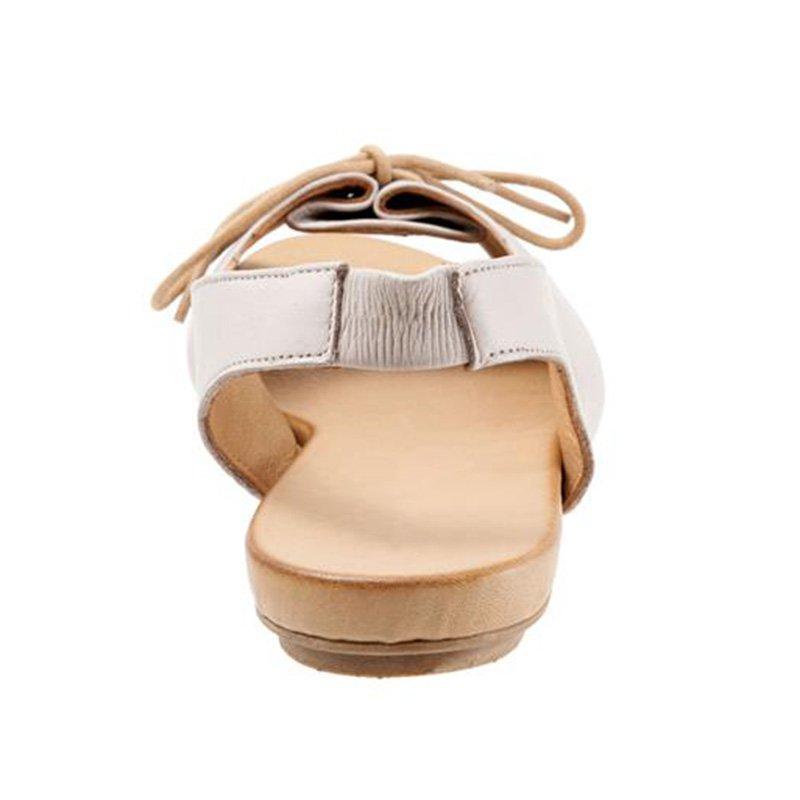 Women&#39;s Summer Elastic Band Lace-Up Peep Toe Sandals - veooy