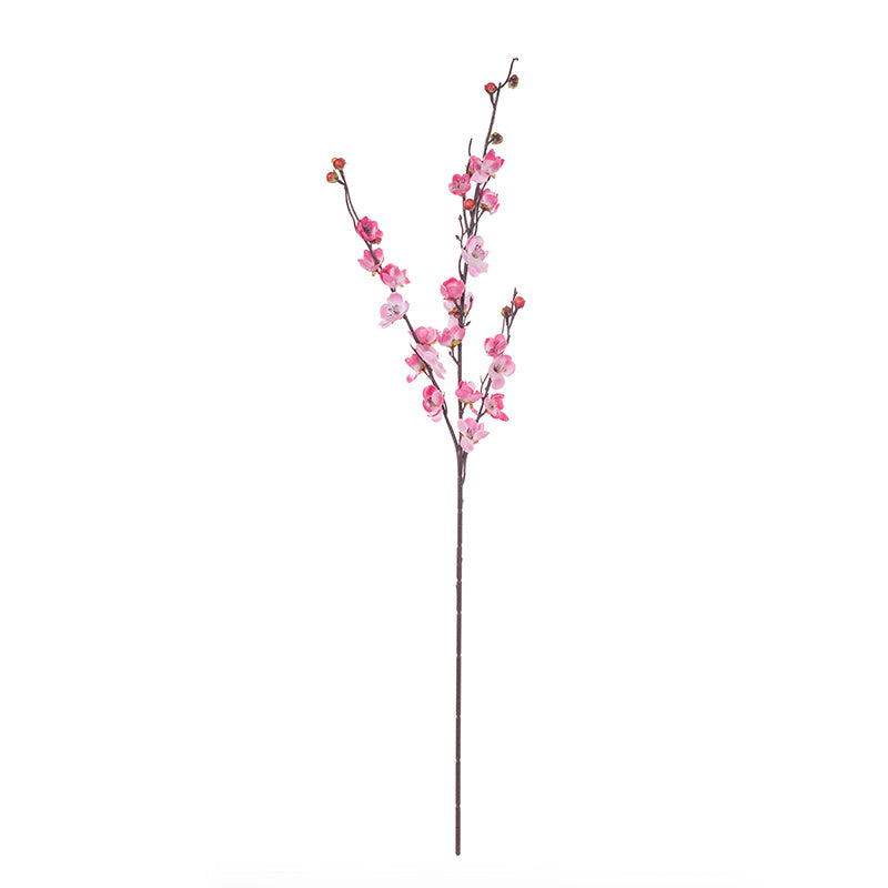 1pc Simulated Plum Tree Branches, Wintersweet False Flowers, Silk Flowers, Chinese Three-dimensional Living Room, Floor Flower Arrangement, Wedding Decoration Ornaments