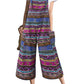 Bohemian Strap Printed Plus Size Jumpsuits - Veooy