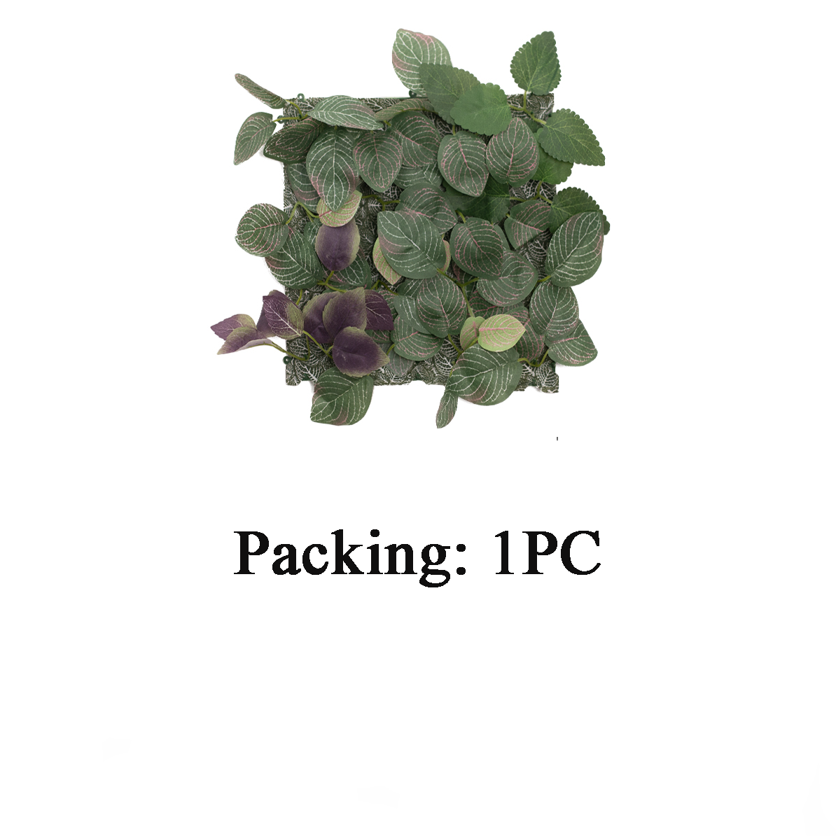 1pc/4pcs Artificial Green Plants, Indoor Outdoor Fake Green Leaves