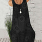 Women's Shift Dress Short Mini Dress - Sleeveless Print Loose Black Fuchsia Royal Blue S M L XL XXL 3XL 4XL 5XL-0218837