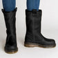 Women's Shoes Chunky Heel Fur Lined Boots *