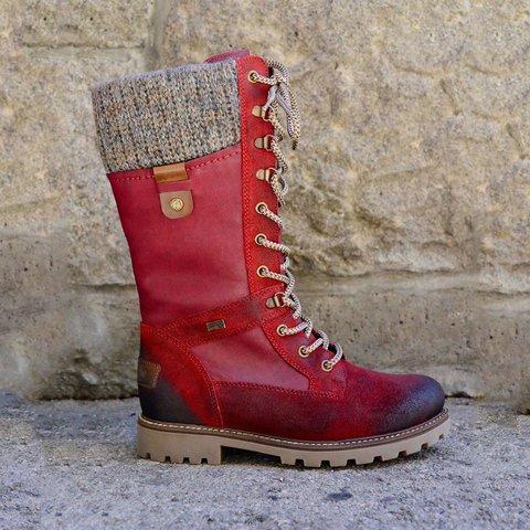 All Season Flat Heel Boots * - Veooy