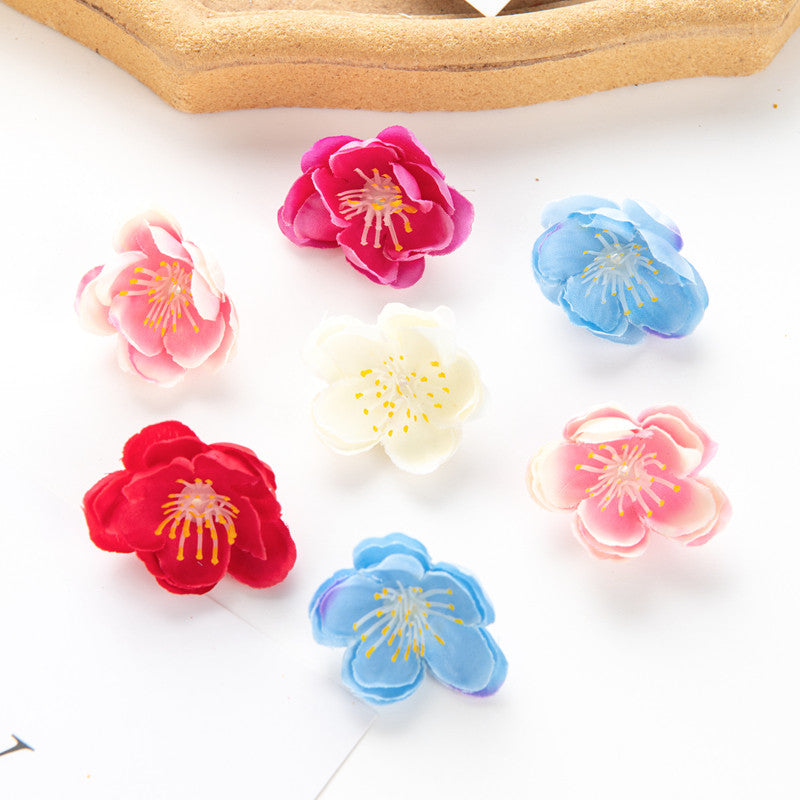 50pcs Faux Flower, Artificial Flower, DIY Artificial Blossom Flower