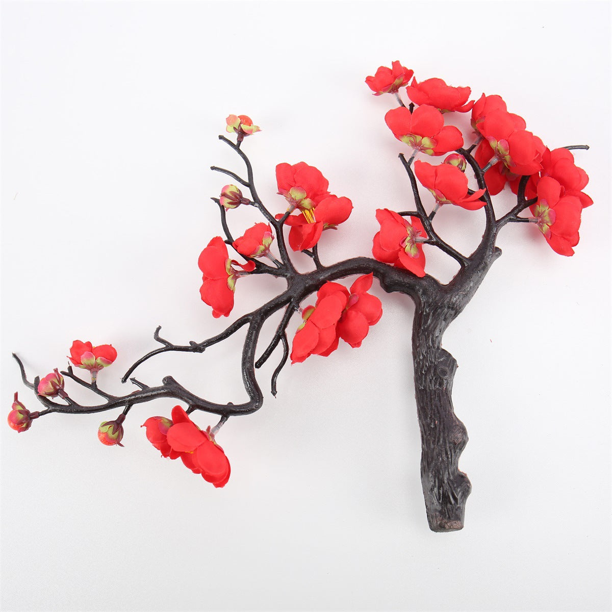 1pc Silk Cloth DIY Flowers, Artificial  Plum Blossom, Housewarming Fake Flower, Happy Lunar New Yea