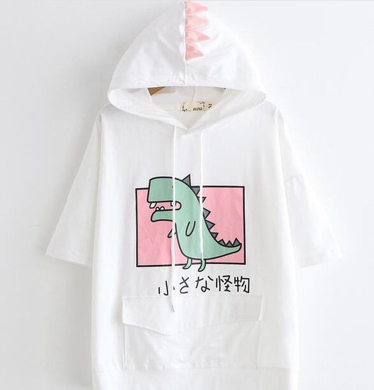 Harajuku style Kawaii Dinosaur t-shirt #yyl-885 - Veooy