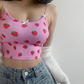 Lovely stawberry tank top #PR945-2