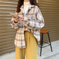 Retro style Batwing-sleeve Loose Outwear blouse shirt for Women
