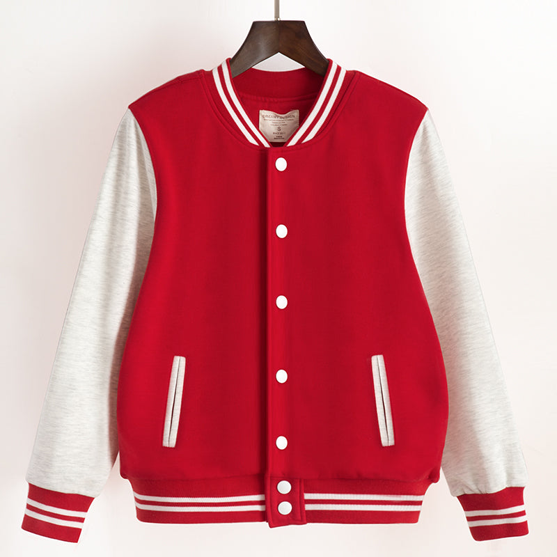 Harajuku new sports and leisure baseball uniform jacket - Veooy