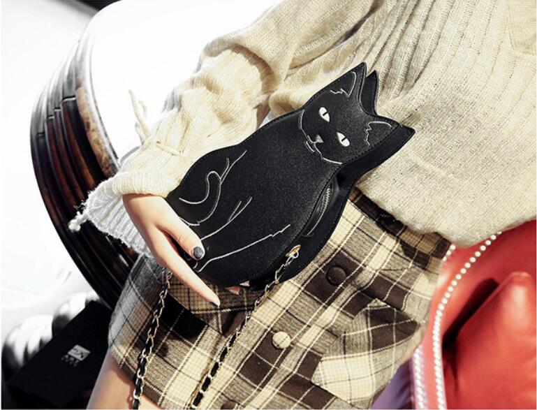 Cute cat lady shoulder bag/cross bag #PR1059 - Veooy