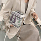 Fashion dollar pattern ladies pu handbag/crossbody bag #PR1058 - Veooy