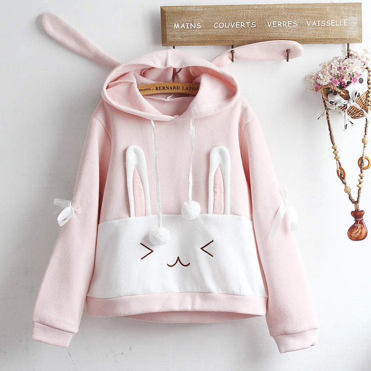 New cute rabbit hoodie