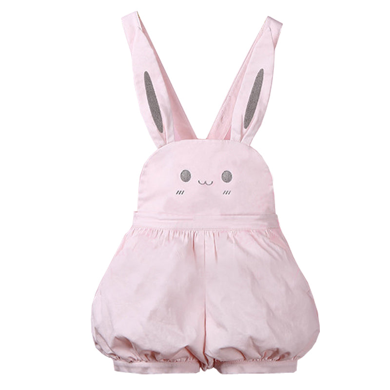 Cute lolita rabbit harem pants strap shorts - Veooy