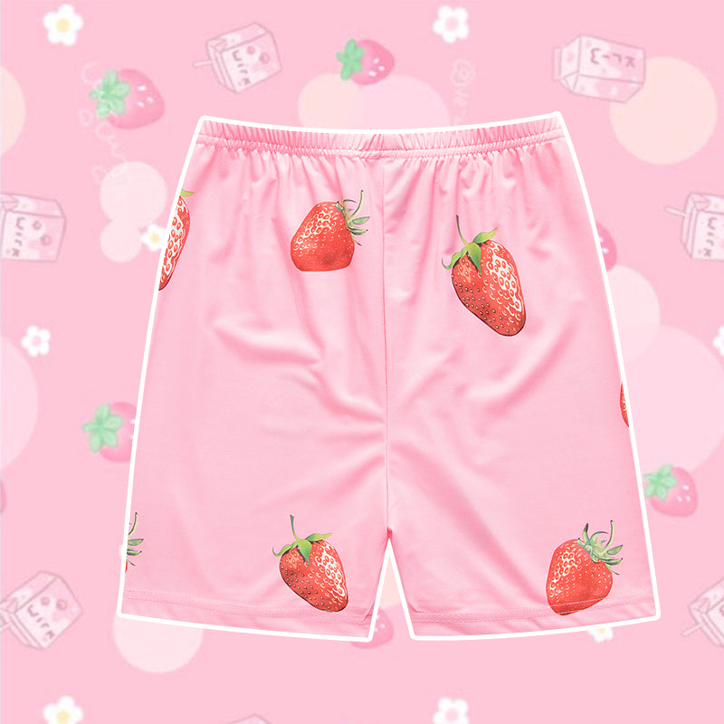 New strawberry milk shorts