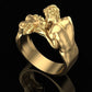 Fashion ring the love of Adam and eve #PR933-2 - Veooy