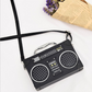 Retro Radio Box Style Handbag Shoulder Bag #PR1009