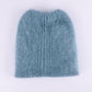 Cute cat ears rabbit fur knitted women&#39;s hood hat/wool cap #PR1080 - Veooy