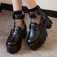 British College wind cosplay platform shoes - Veooy