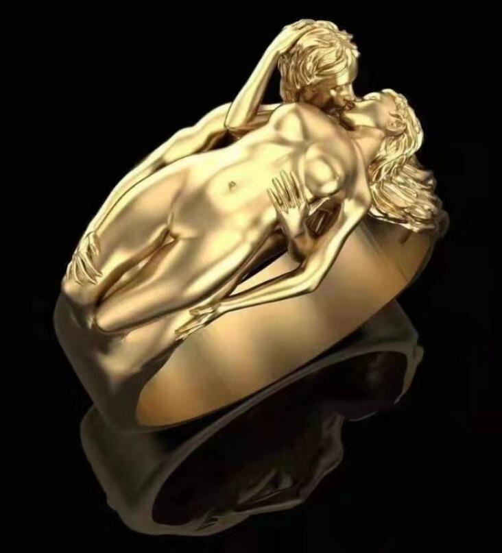 The love of Adam and eve ring#PR933-4