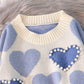 Love Knitted Sweater Pullovers