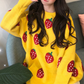 Cute Strawberry Pullover Knitted Sweater #PR1053 - Veooy