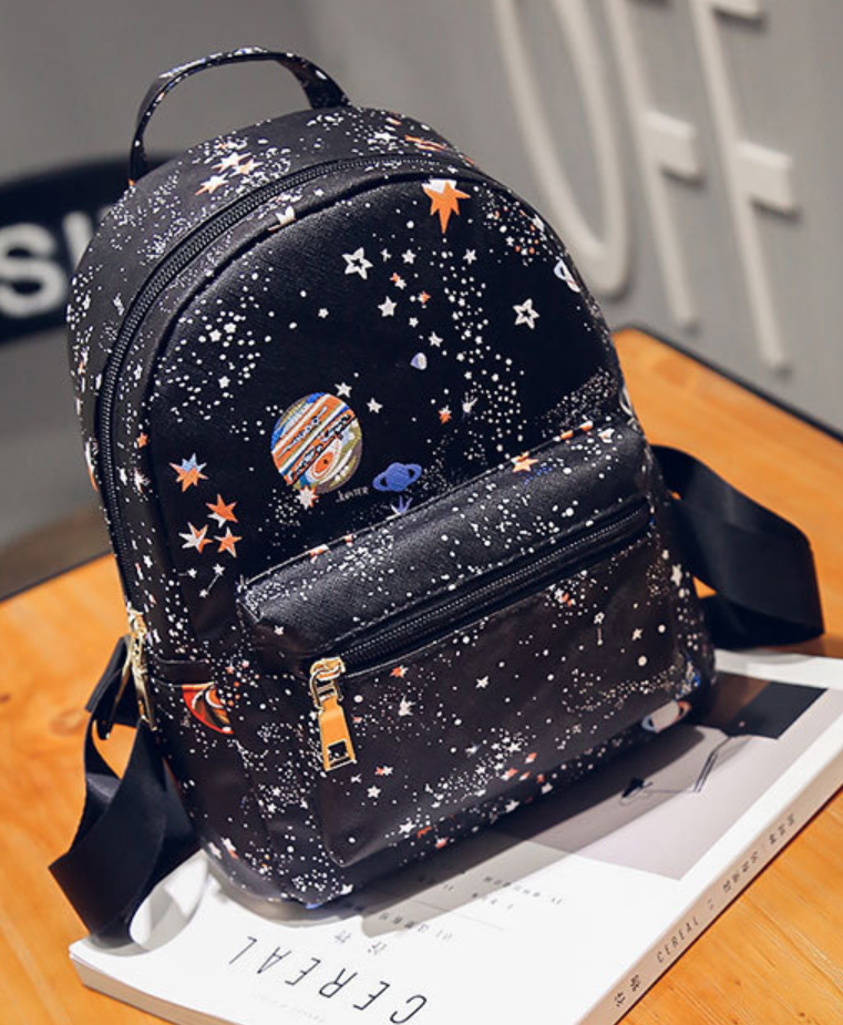 Harajuku style gaxaly universe/star sky backpack #PR916 - Veooy