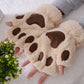 Cute cat claw/Bear claw warm gloves #YYL-624 - Veooy