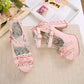 Sweet and lovely lolita lace bow high heels