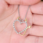 Cute love heart Devil necklace #YYL-440 - Veooy