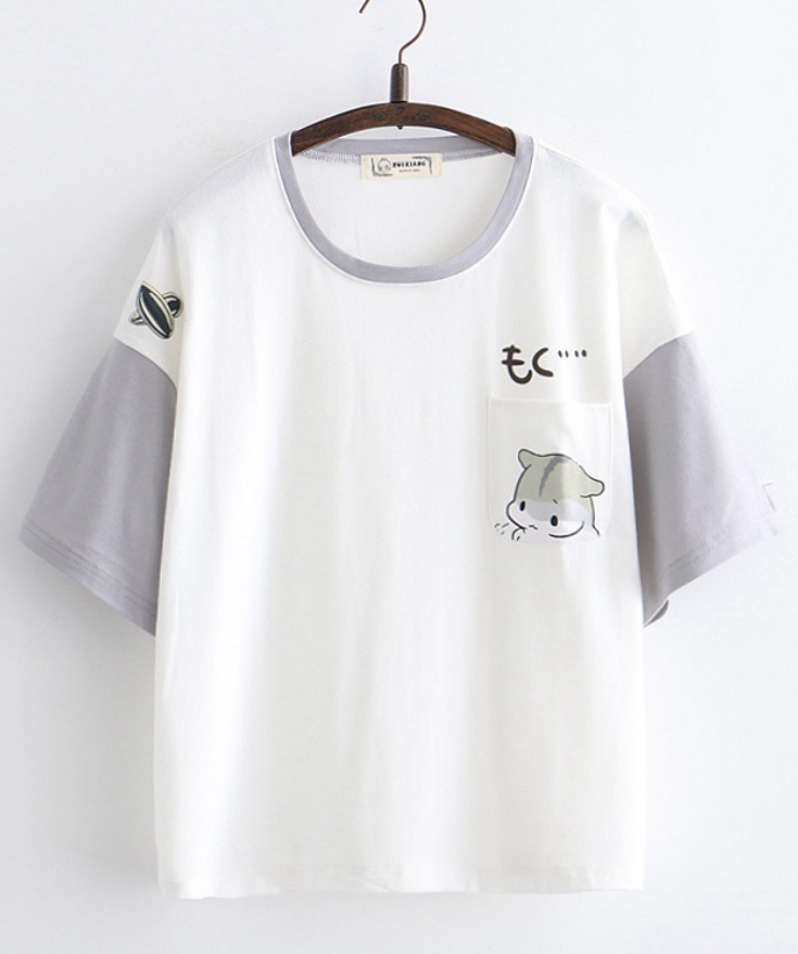 Little hamster print t-shirt #PR959