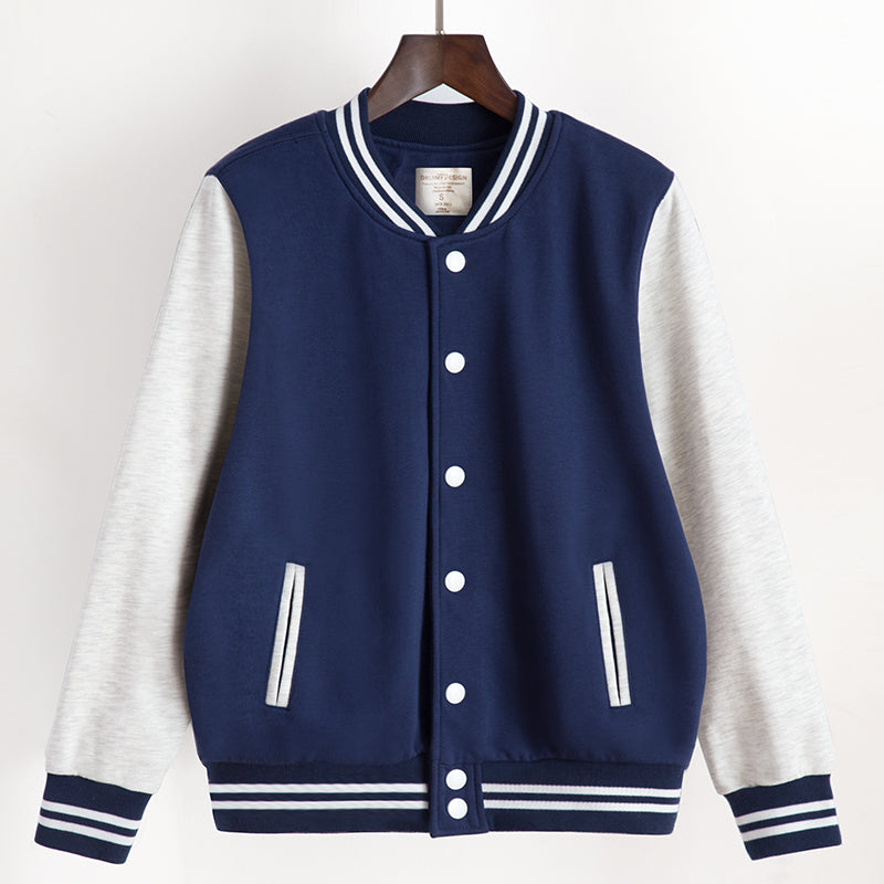 Harajuku new sports and leisure baseball uniform jacket - Veooy