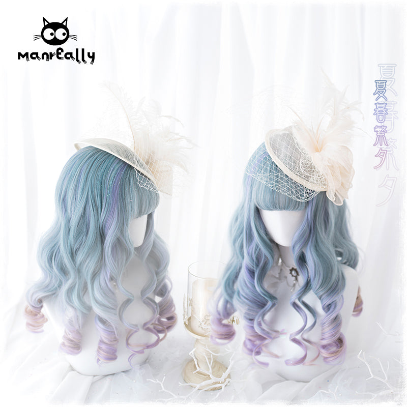 Harajuku new lolita gradient wig - Veooy