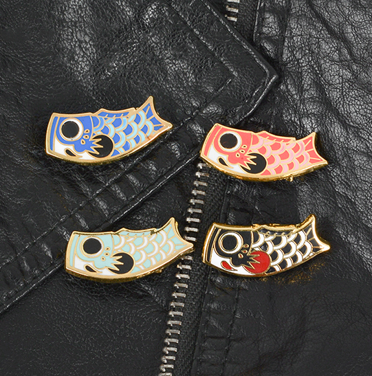 Cute Carp style brooch pins #YYL-646 - Veooy