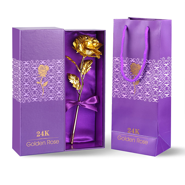 Gold Rose Gift Box - Veooy